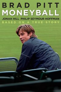 Movie poster "Moneyball" featuring Brad Pitt